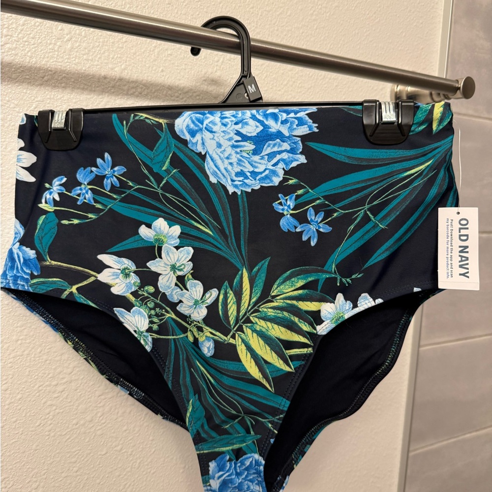 Old Navy Tropical Print Bikini Bottom